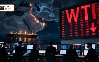 WTI Ölkrise -14,2%: Wie die Waffenruhe den Öl-Crash auslöste