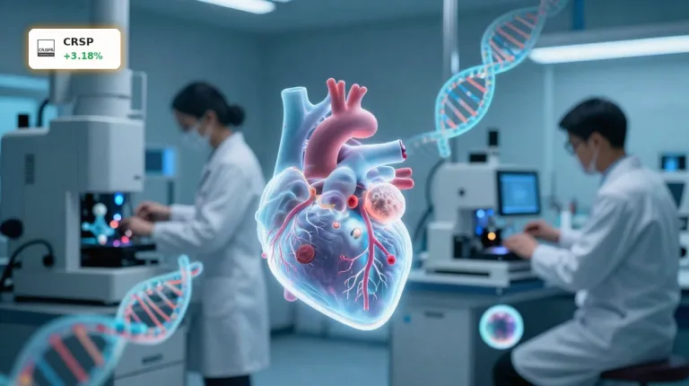 CRISPR Therapeutics Pipeline +3,2%: Einmaltherapie als Kardiologie-Chance