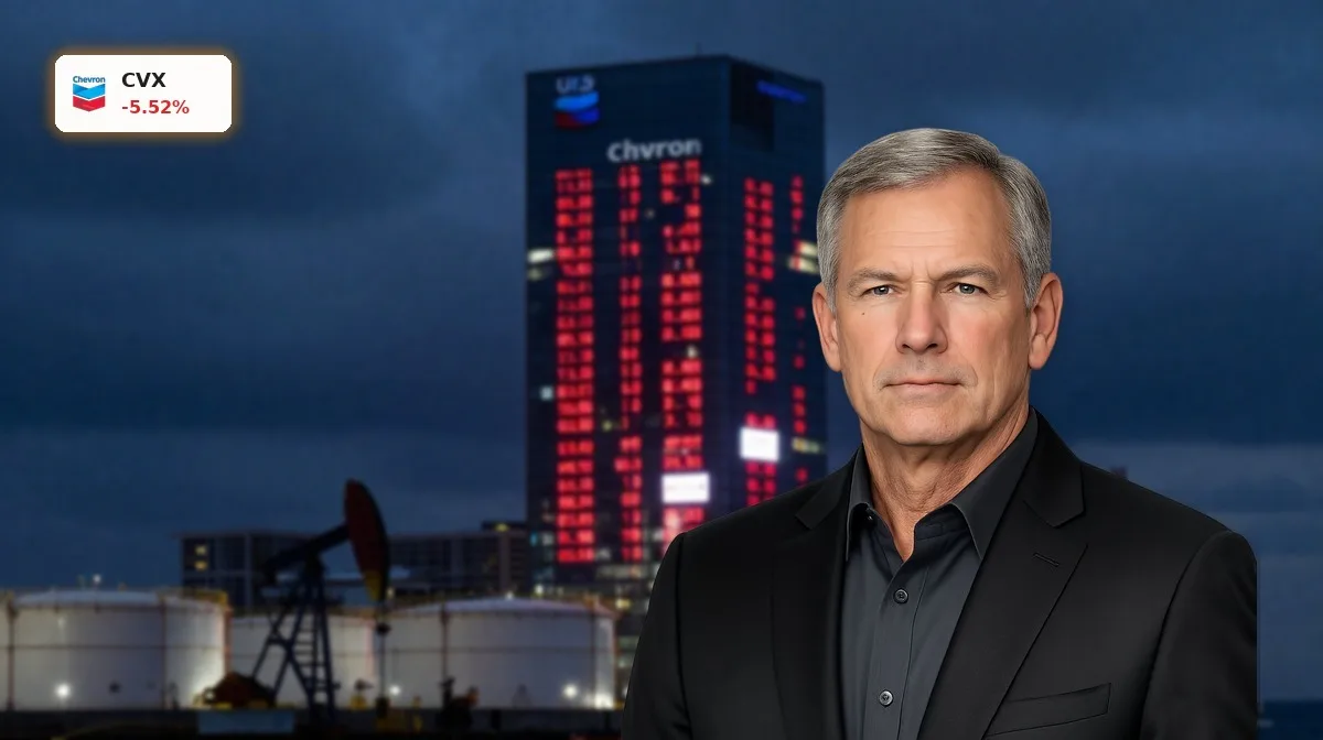 Chevron Ölpreissturz -5,5%: Rallye im Energiesektor abrupt gestoppt