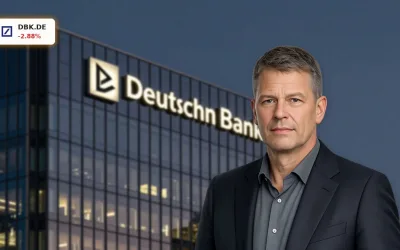 Deutsche Bank Quartalszahlen: -2,9% Einbruch trotz Rekordgewinn