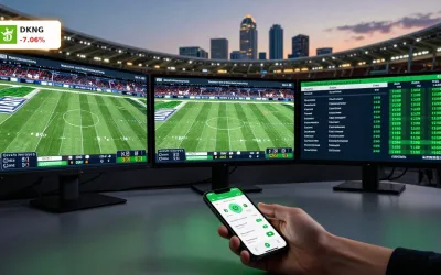 DraftKings Prognose nach -7,1%: Regulierungsschock trotz Rekordzahlen