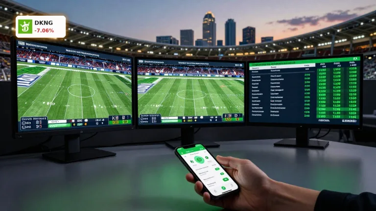 DraftKings Prognose nach -7,1%: Regulierungsschock trotz Rekordzahlen