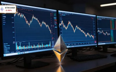 Ethereum Marktausblick -3,5%: Dreht der Markt jetzt nach oben?