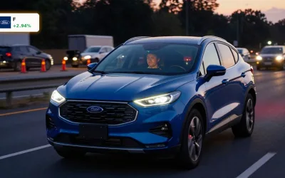 Ford BlueCruise Untersuchung: Aktie +2,9% trotz Sicherheits-Schock