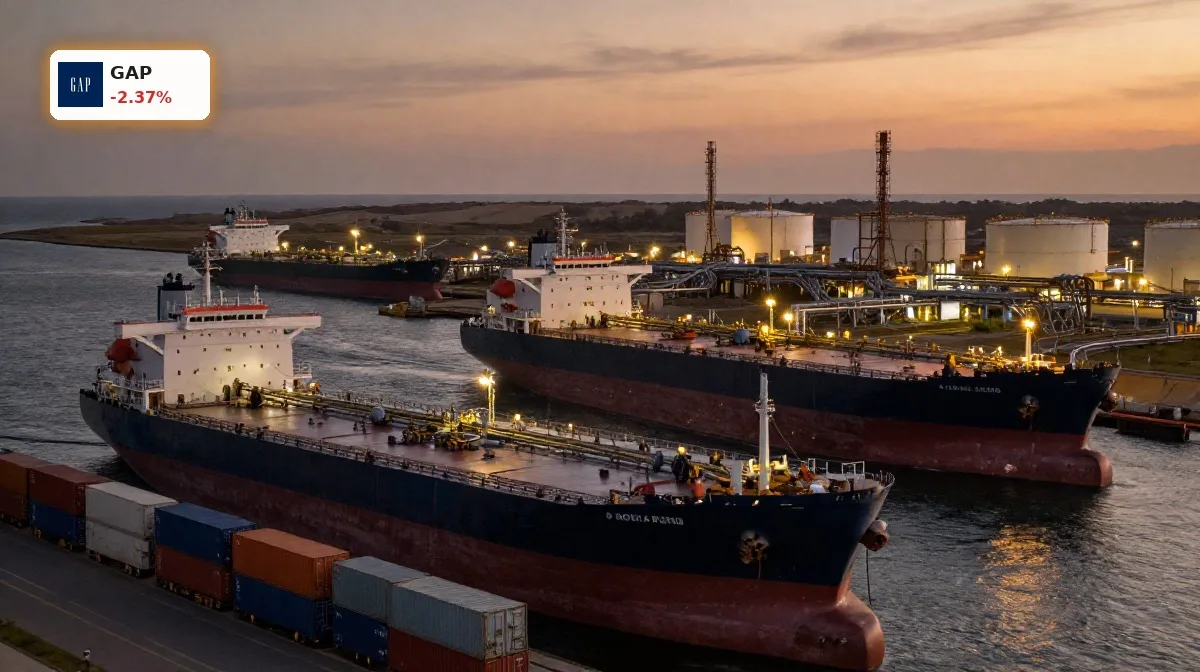 The Gap Ölmarkt -2,4%: Wie der Öl-Schock GAP trifft