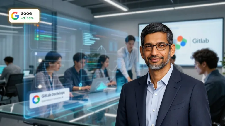 Alphabet KI-Partnerschaft +3,6%: GitLab-Deal und Meta-Druck im Fokus