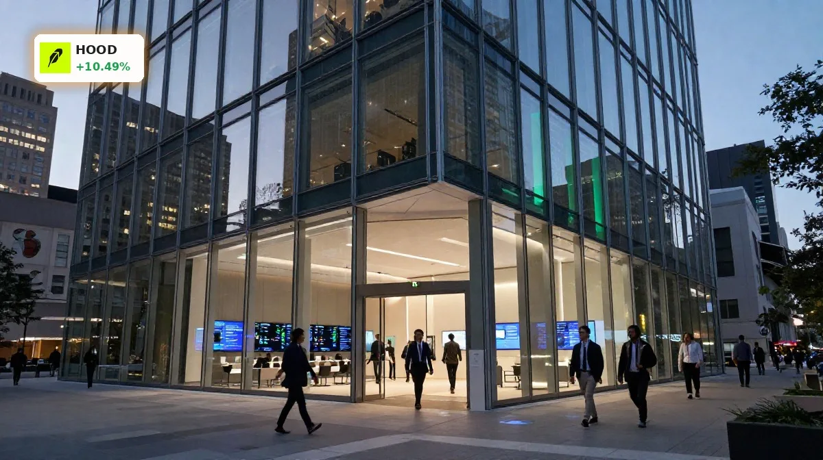 Robinhood Banking-Partnerschaft +10,5%: Neue Rallye-Chance durch Pinwheel