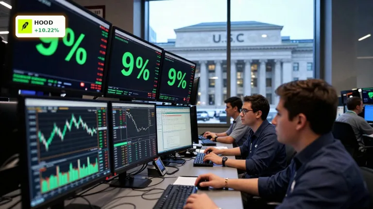 Robinhood Regulierung +10,2%: SEC-Schock als Daytrading-Chance