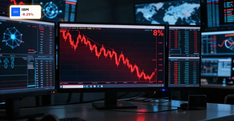 IBM Quartalszahlen -8,3%: Warum der KI-Kurs ins Wanken gerät