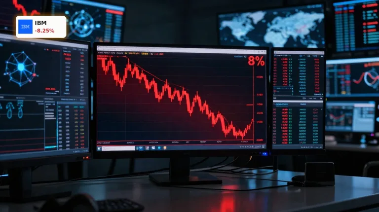 IBM Quartalszahlen -8,3%: Warum der KI-Kurs ins Wanken gerät