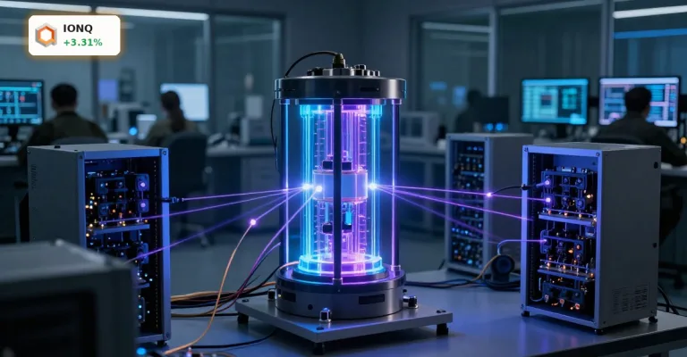 IonQ Quantendurchbruch +3,3%: DARPA-Vertrag und Wachstum als Rallye-Chance