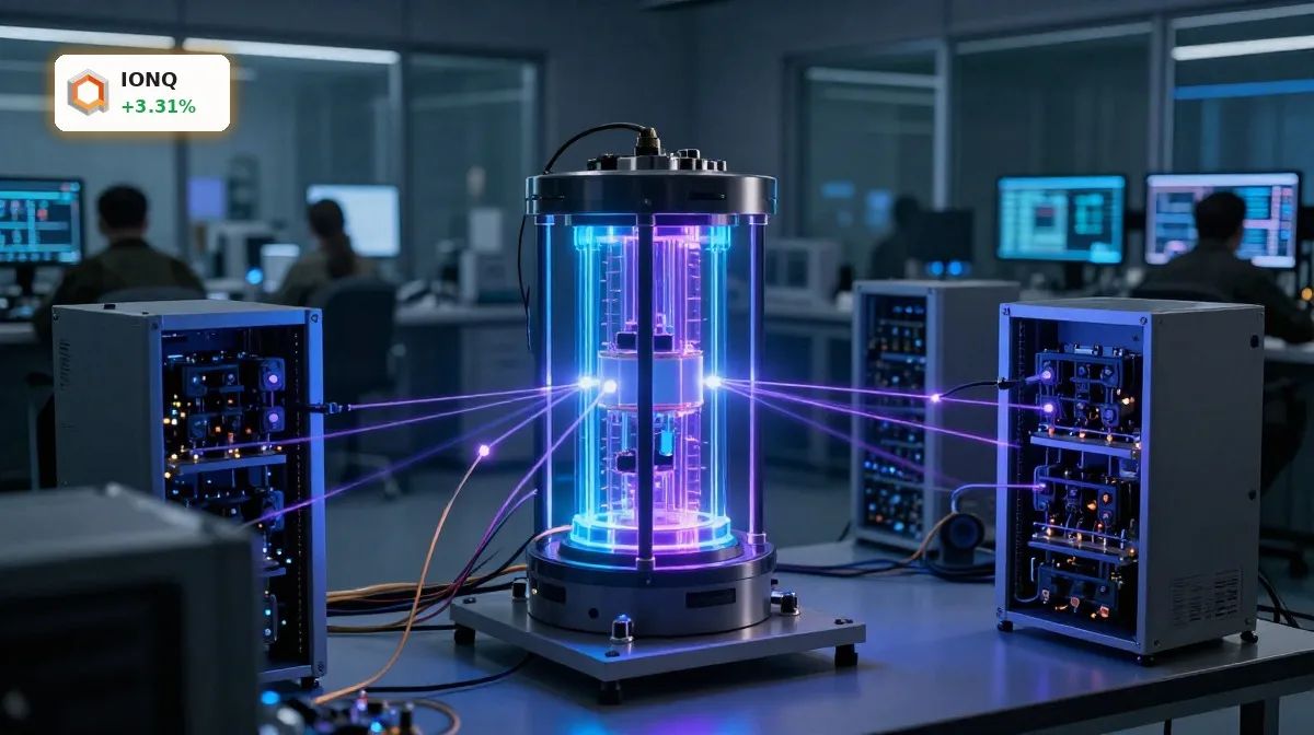 IonQ Quantendurchbruch +3,3%: DARPA-Vertrag und Wachstum als Rallye-Chance