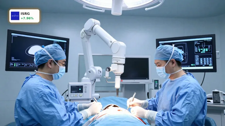 Intuitive Surgical Quartalszahlen: +8% Rallye dank starker Rekorde