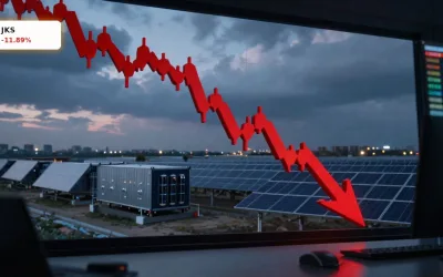 JinkoSolar Quartal -11,9%: Verlust-Schock und Hoffnung auf Speicherboom