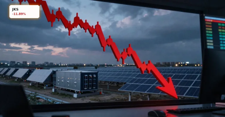 JinkoSolar Quartal -11,9%: Verlust-Schock und Hoffnung auf Speicherboom