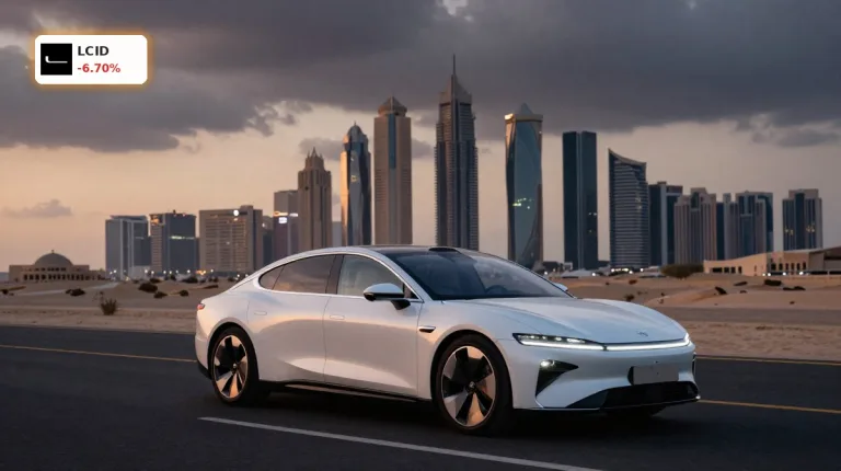 Lucid Group Investition -6,7%: Crash-Warnung trotz Saudi-Rückhalt