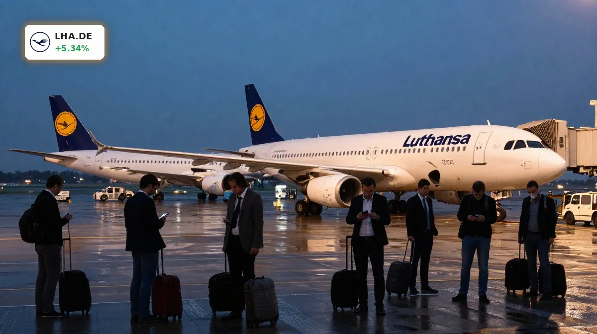 Lufthansa Streik Schock: 94% Urabstimmung und 40 Jets am Boden