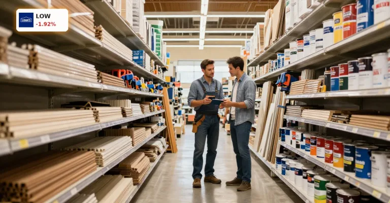 Lowe’s Quartal mit -1,9%: Chance im zähen Heimwerker-Markt?