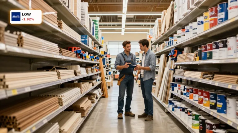 Lowe’s Quartal mit -1,9%: Chance im zähen Heimwerker-Markt?