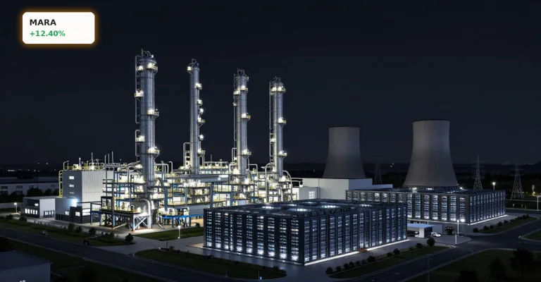 MARA Übernahme +12,4%: 1,5-Mrd.-Deal für KI- und Energie-Boom