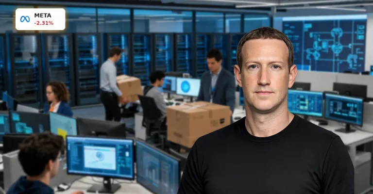 Meta Stellenabbau: -2,3% Kursschock durch KI-Milliardenplan