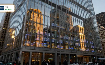 Morgan Stanley Quartal +32%: Rekord-Boom bei Handel und Vermögen