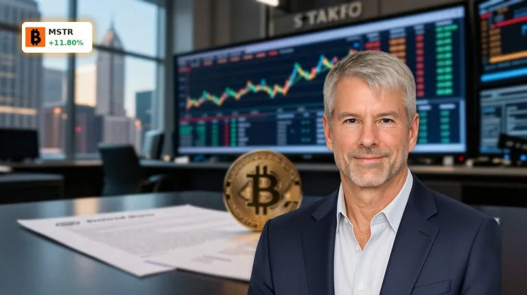 MicroStrategy Bitcoin-Strategie: +11,8% Rallye mit STRC-Finanzierung