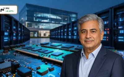 Micron Rekord +8,5%: KI-Boom schiebt DRAM- und NAND-Geschäft an