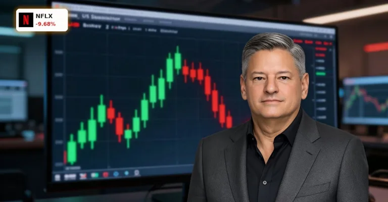 Netflix Quartal: -9,7% Crash nach Gewinnsprung und Hastings-Abgang