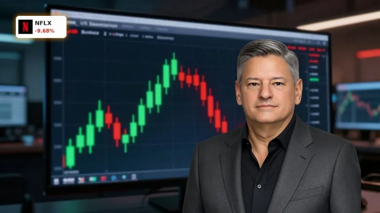 Netflix Quartal: -9,7% Crash nach Gewinnsprung und Hastings-Abgang