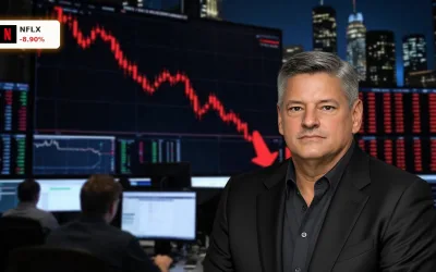 Netflix Quartal -8,9%: Gewinnsprung, Prognose-Schock und Hastings-Abgang