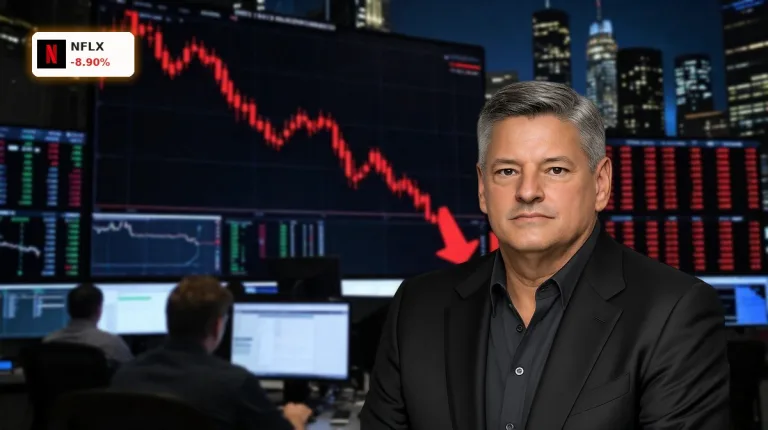 Netflix Quartal -8,9%: Gewinnsprung, Prognose-Schock und Hastings-Abgang