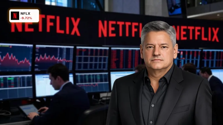 Netflix Quartal -9,7%: Kurs-Einbruch und Hastings-Abschied