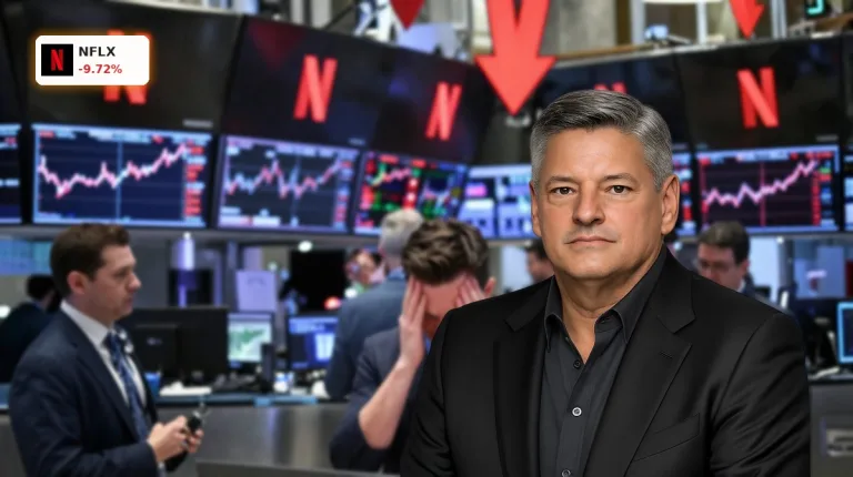 Netflix Quartal -9,7%: Warum das Wachstum jetzt unter Druck steht
