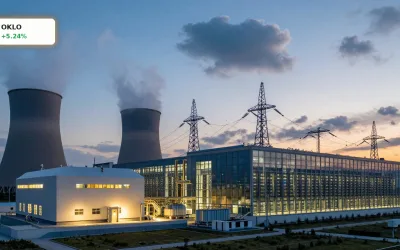 Oklo Nuklearstrategie +5,2%: Chance im KI-Energieboom