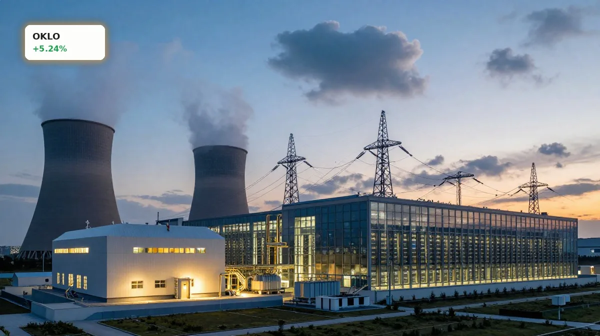 Oklo Nuklearstrategie +5,2%: Chance im KI-Energieboom