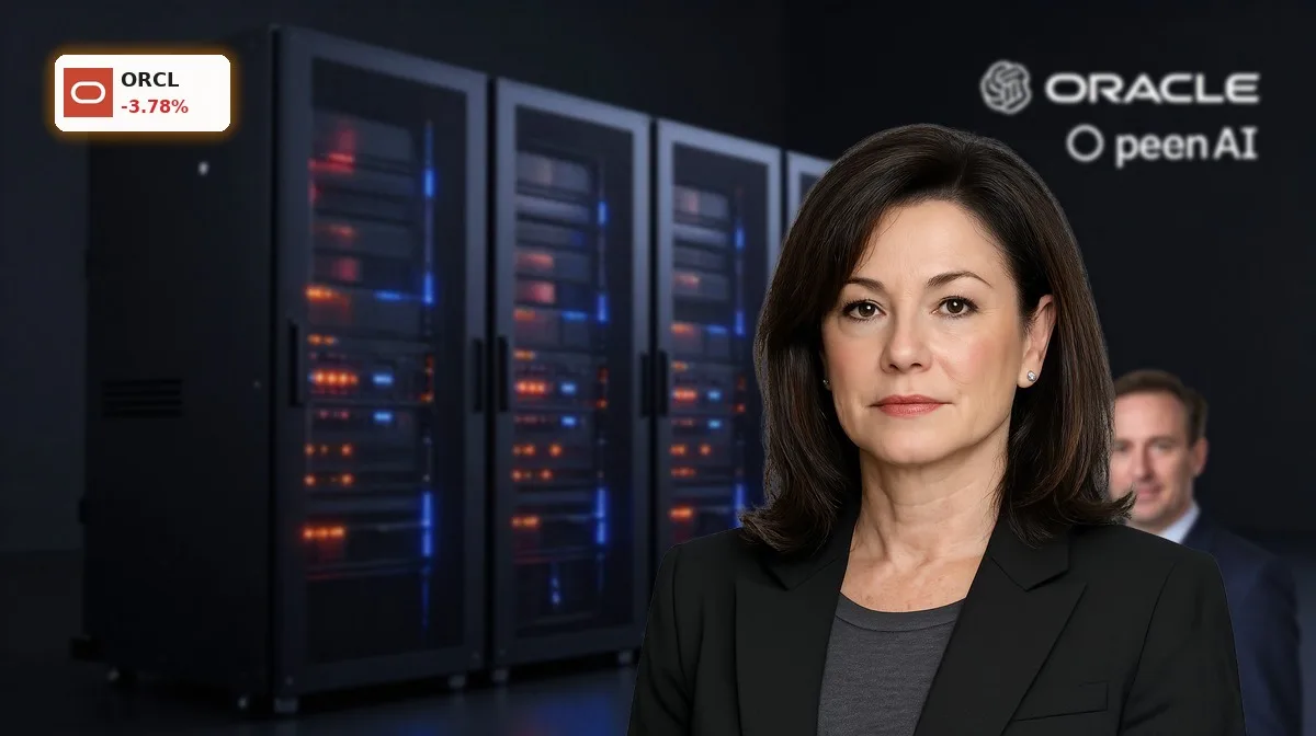 Hochmodernes Rechenzentrum symbolisiert das Oracle OpenAI Risiko für KI-Infrastruktur und Margen
