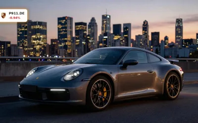 Porsche Quartal: 22% 911-Boom federt China-Einbruch ab