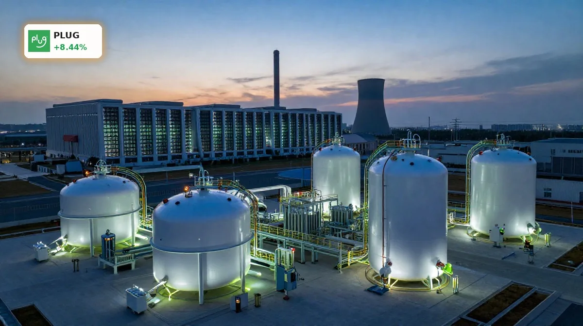 Plug Power Turnaround +8,4%: Margen-Schwenk und H2-Chance bei KI
