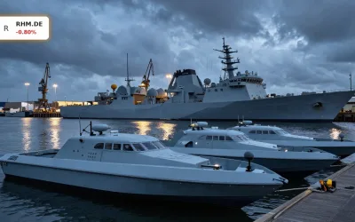 Rheinmetall Marinesysteme: Drohnenboot-Boom auf Blohm+Voss