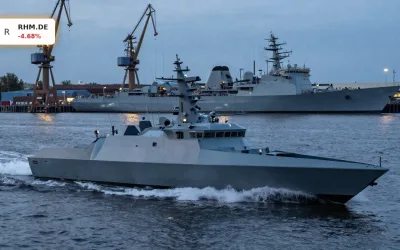 Rheinmetall Wasserdrohnen -4,7%: Marine-Boom trotz Kursdelle?
