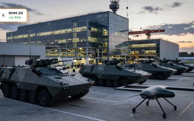 Rheinmetall Auftragslage: 64 Mrd. Boom und +1,7% Kurs-Chance