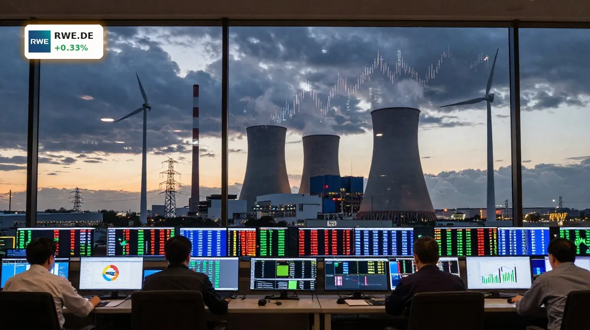 RWE Energiemarkt: Iran-Krise und Ölpreisanstieg setzen deutsche Aktien unter Druck