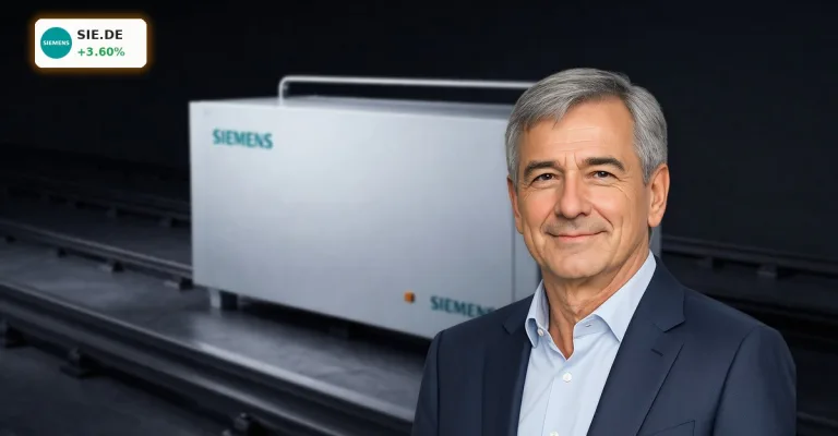 Siemens Grossauftrag über $390 Mio: Aktie legt um 3,6% zu