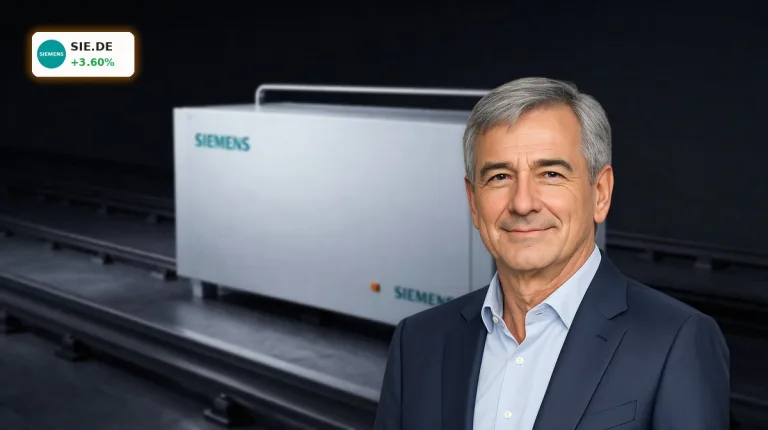 Siemens Grossauftrag über $390 Mio: Aktie legt um 3,6% zu