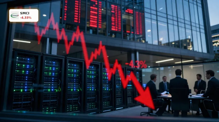 Super Micro Analyse -4,3%: Vertrauens-Crash trotz KI-Boom