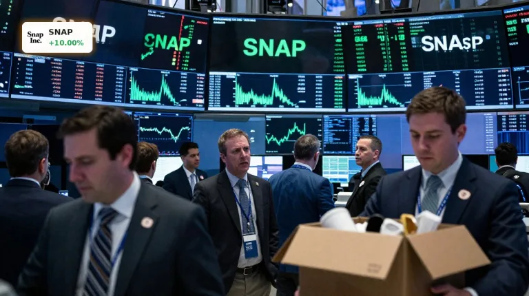 Snap Restrukturierung +8,7%: KI-Offensive und harter Sparkurs