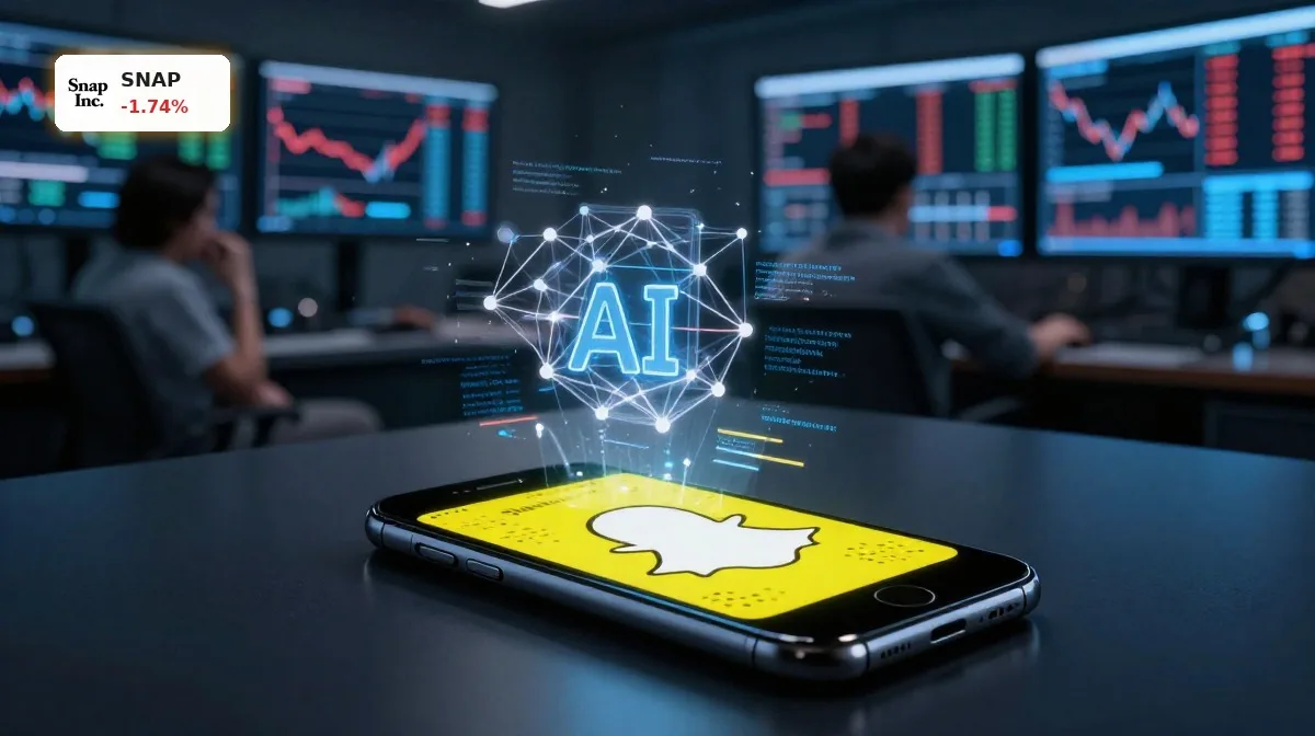Snap KI-Partnerschaft: 400 Mio.-Schock und Aktie unter Druck