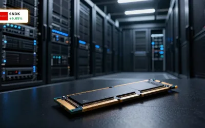 SanDisk Prognose: +9% Rallye dank KI-Speicherboom