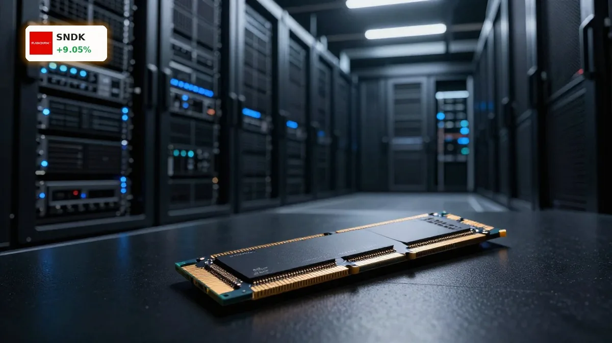 SanDisk Prognose: +9% Rallye dank KI-Speicherboom